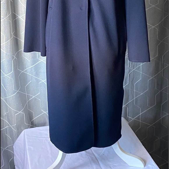 COPY - NWT-H&M LONG COAT-STREETWEAR-DARK BLUE-SIZ… - Picture 6 of 13